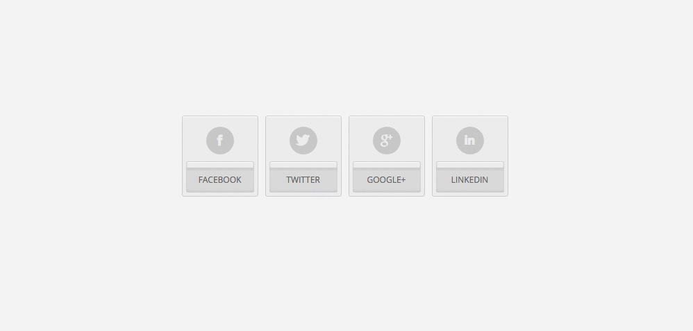Social Buttons Slide