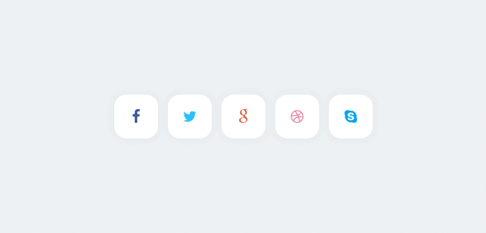 Stylish Social Buttons